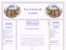 Tablet Screenshot of lestricotsde-louise.com